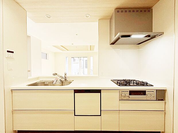 【キッチン】お料理を効率的に、楽しく!システムキッチン