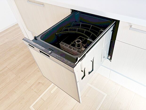 【その他設備(食洗機)】面倒なお片づけは食洗機にお任せ!家事の負担が減って、時間にも気持ちにもゆとりができます。