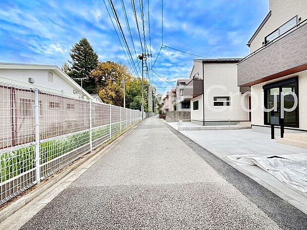 【前面道路含む現地写真】ここから始まる新生活を応援いたします