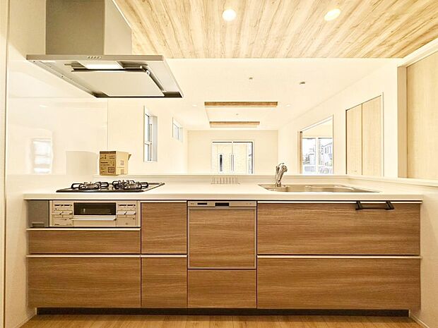 【キッチン】お料理を効率的に、楽しく！システムキッチン