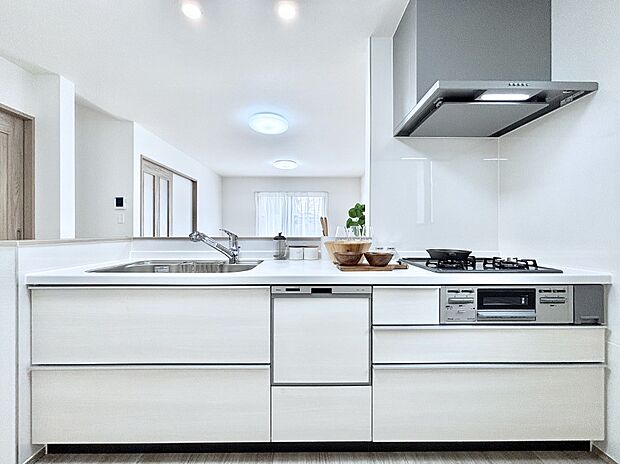 【キッチン】お料理を効率的に、楽しく!システムキッチン