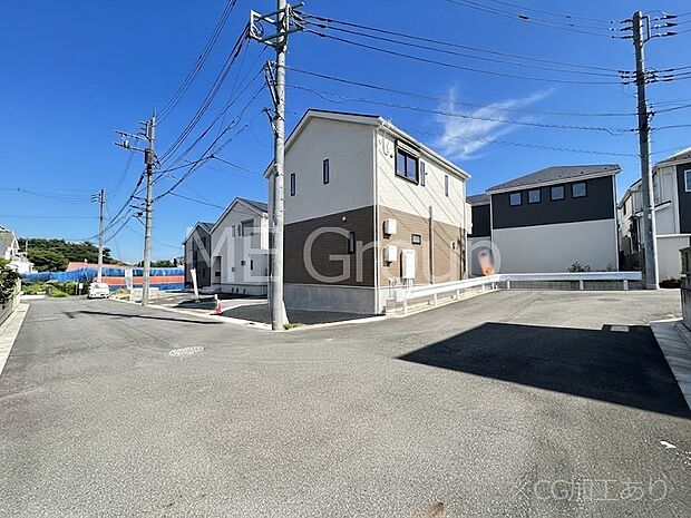 【前面道路含む現地写真】堂々完成!! ここから始まる新生活を応援いたします!