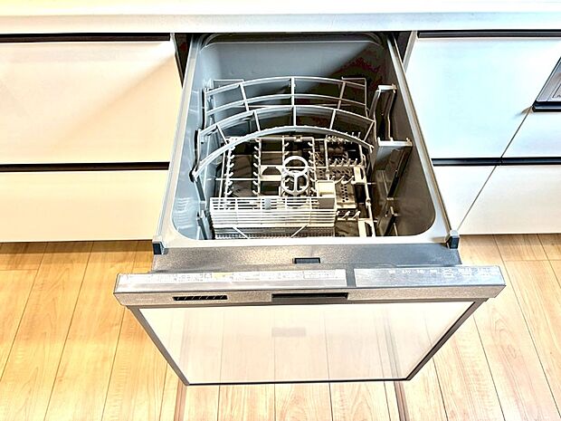 【食洗機】面倒なお片づけは食洗機にお任せ!家事の負担が減って、時間にも気持ちにもゆとりができます。