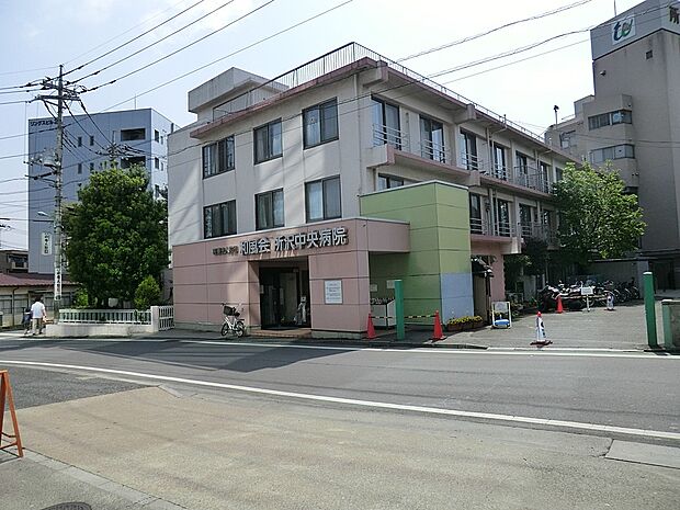 所沢中央病院(約1,300m)