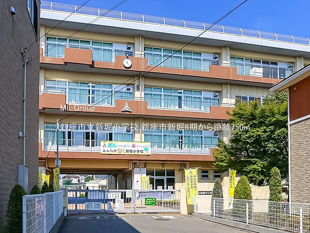 新座市立新堀小学校(約750m)