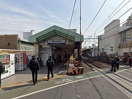 東武練馬駅 640m