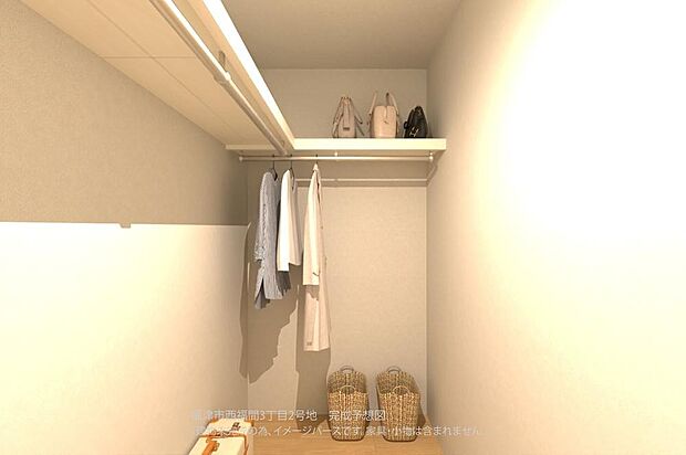 【【2号地/完成予想図/FCL】】2階のホールに設けられたFCL。ご家族の生活リズムを気にせず使用することができ、ご家族皆さまでシェアしていただけます。