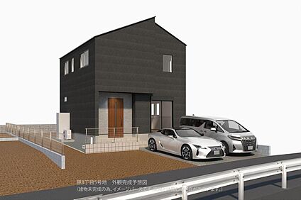 【外観完成予想図/5号地】