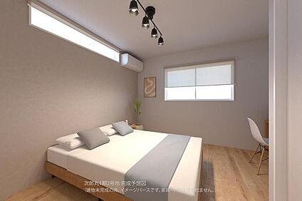 【完成予想図/洋室1(約7帖)】