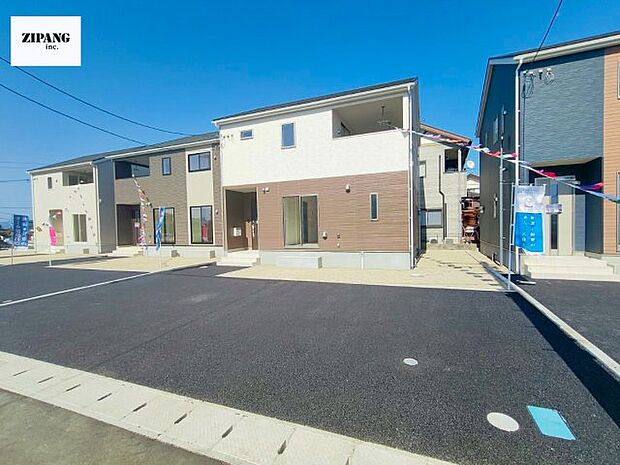 【現地外観写真】現地完成済みですので即日見学可能です♪周辺物件とともにご紹介させてもらいますのでお気軽にお問い合わせください！