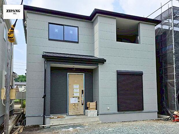 【現地外観写真】現地完成済みですので即日見学可能です♪周辺物件とともにご紹介させていただきますのでお気軽にお問い合わせください!