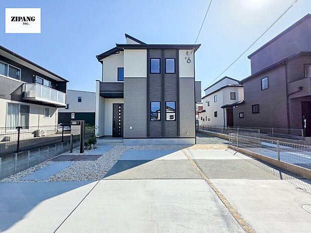 【現地外観写真】現地完成済みですので即日見学可能です♪周辺物件とともにご紹介させていただきますのでお気軽にお問い合わせください！ 