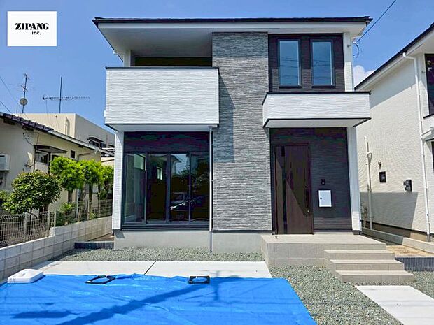 【現地外観写真】現地完成済みですので即日見学可能です♪周辺物件とともにご紹介させていただきますのでお気軽にお問い合わせください！ 