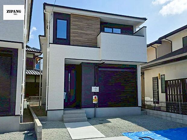 【現地外観写真】現地完成済みですので即日見学可能です♪周辺物件とともにご紹介させていただきますのでお気軽にお問い合わせください！ 