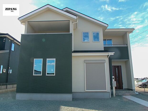 【現地外観写真】現地完成済みですので即日見学可能です♪周辺物件とともにご紹介させていただきますのでお気軽にお問い合わせください！ 