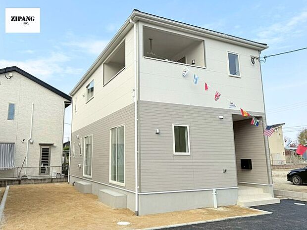 【現地外観写真】現地完成済みですので即日見学可能です♪周辺物件とともにご紹介させていただきますのでお気軽にお問い合わせください!