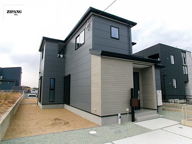 【現地外観写真】現地完成済みですので即日見学可能です♪周辺物件とともにご紹介させていただきますのでお気軽にお問い合わせください！ 