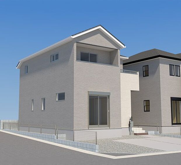 【現地外観写真】ただいま建築中です♪周辺物件とともにご紹介させていただきますのでお気軽にお問い合わせください。(外観は完成イメージです)