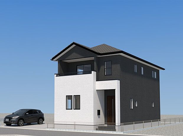 【現地外観写真】ただいま建築中です♪周辺物件とともにご紹介させていただきますのでお気軽にお問い合わせください。(画像は完成イメージです)