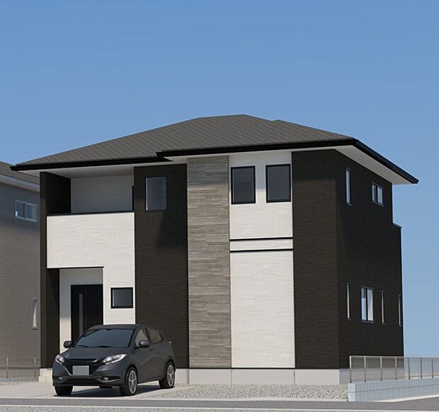 【現地外観写真】ただいま建築中です♪周辺物件とともにご紹介させていただきますのでお気軽にお問い合わせください。(画像は完成イメージです)