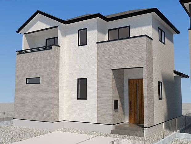 【現地外観写真】ただいま建築中です♪周辺物件とともにご紹介させていただきますのでお気軽にお問い合わせください。(画像は完成イメージです)