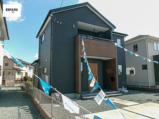 【現地外観写真】現地完成済みですので即日見学可能です♪周辺物件とともにご紹介させていただきますのでお気軽にお問い合わせください♪