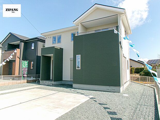 【現地外観写真】現地完成済みですので即日見学可能です♪周辺物件とともにご紹介させていただきますのでお気軽にお問い合わせください♪