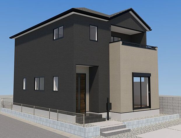 【現地外観写真】ただいま建築中です♪周辺物件とともにご紹介させていただきますのでお気軽にお問い合わせください。（外観は完成イメージです） 