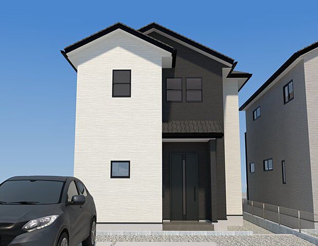 【現地外観写真】ただいま建築中です。周辺物件とともにご紹介させていただきますのでお気軽にお問い合わせください。(外観は完成イメージです)