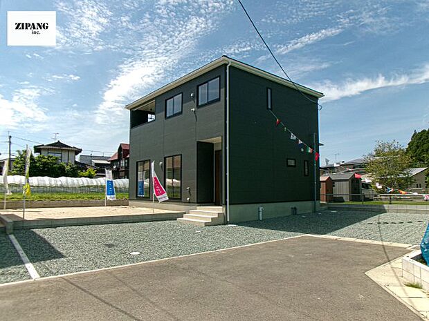 【現地外観写真】現地完成済みですので即日見学可能です♪周辺物件とともにご紹介させていただきますのでお気軽にお問い合わせください♪