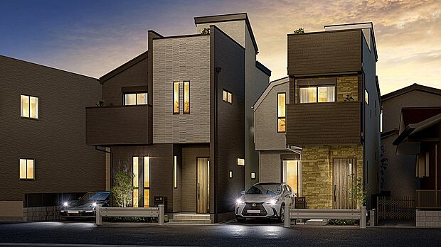 外観完成イメージパース