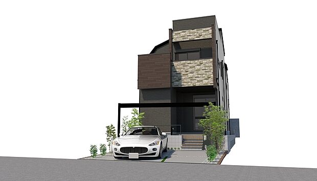 ルシェール板橋区常盤台　B号棟　完成予想図