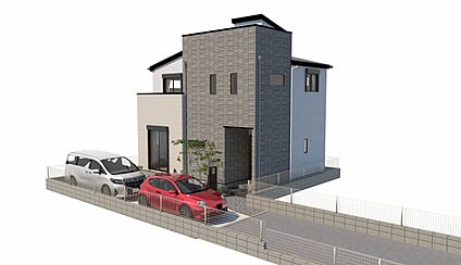 C号棟完成予想パース