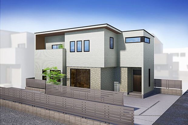 【外観パース】F区画