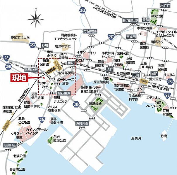 交通図