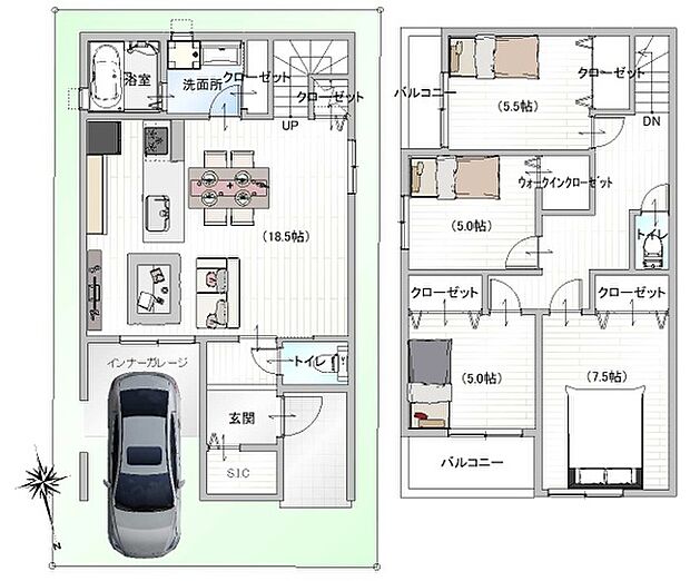 土地建物セット価格4780万円