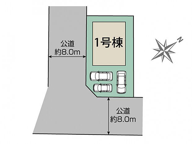 札幌市北区太平7条6丁目1棟 区画図