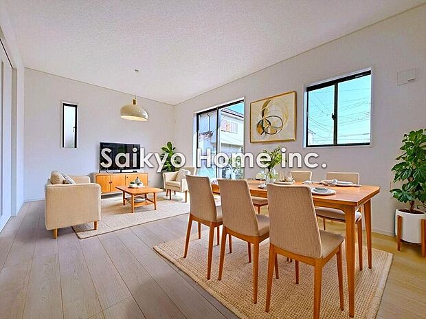 リビング※家具等はCG加工しています