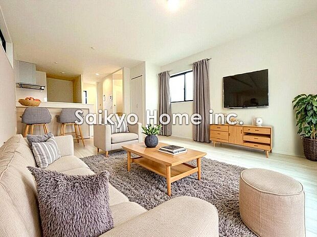 リビング※家具等はCG加工です。