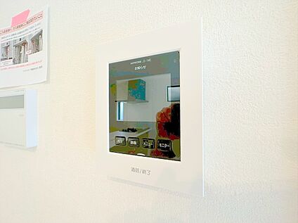 【モニター付きインターホン】