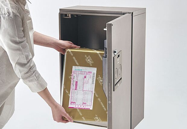 【【宅配ボックス】 】お出かけ時に便利な宅配ボックス。エコにも貢献！