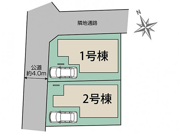 千葉市稲毛区園生町3期2棟 区画図