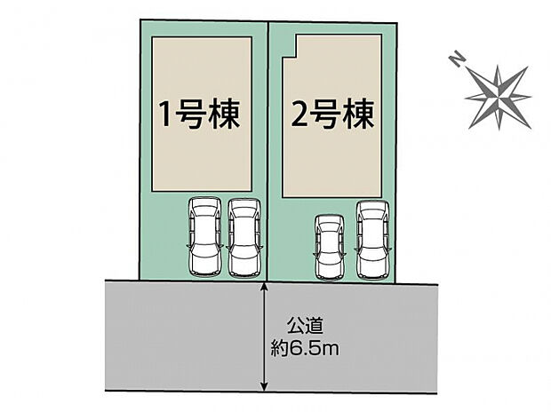 千葉市美浜区磯辺1丁目2棟 区画図