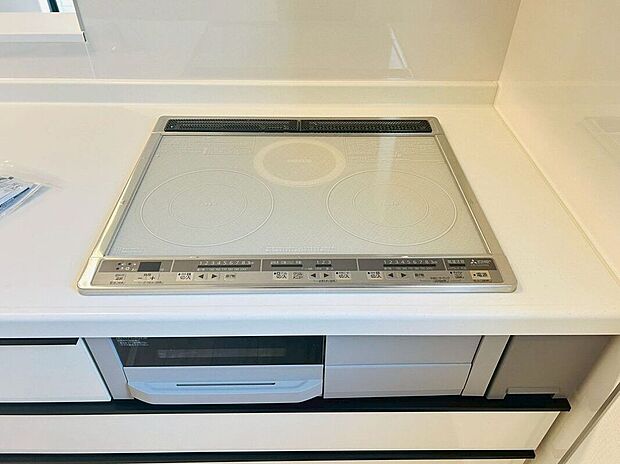 【その他設備】吹きこぼれのお掃除もお手入れも簡単♪