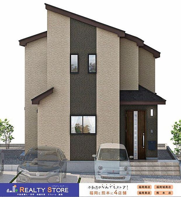 【外観パース図】〈B号棟〉☆完成予想図☆