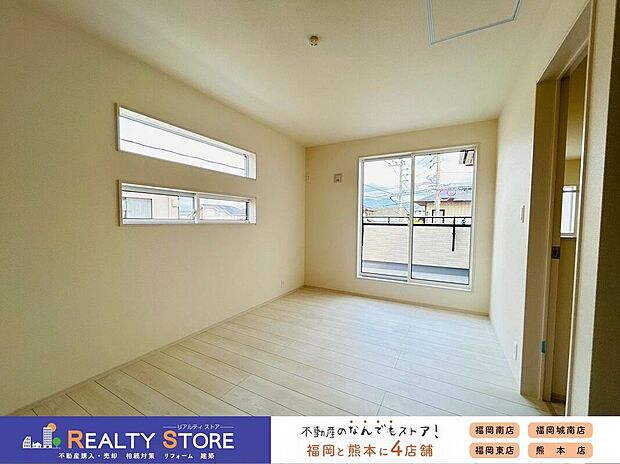 【室内】〈2号棟〉オールフローリングの室内はお掃除がしやすいですね♪
