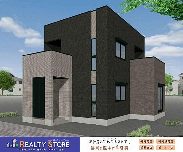 【外観パース図】〈8号棟〉☆完成予想図☆