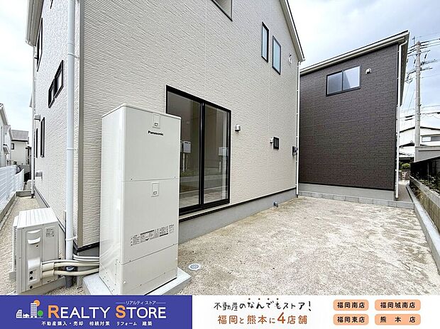 【庭】☆3号棟☆【庭】プールやガーデニングを楽しんだり。夢が広がる空間です♪