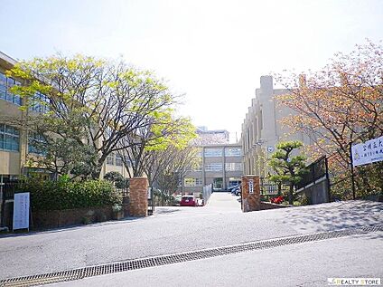 福岡市立和白丘中学校 1300m