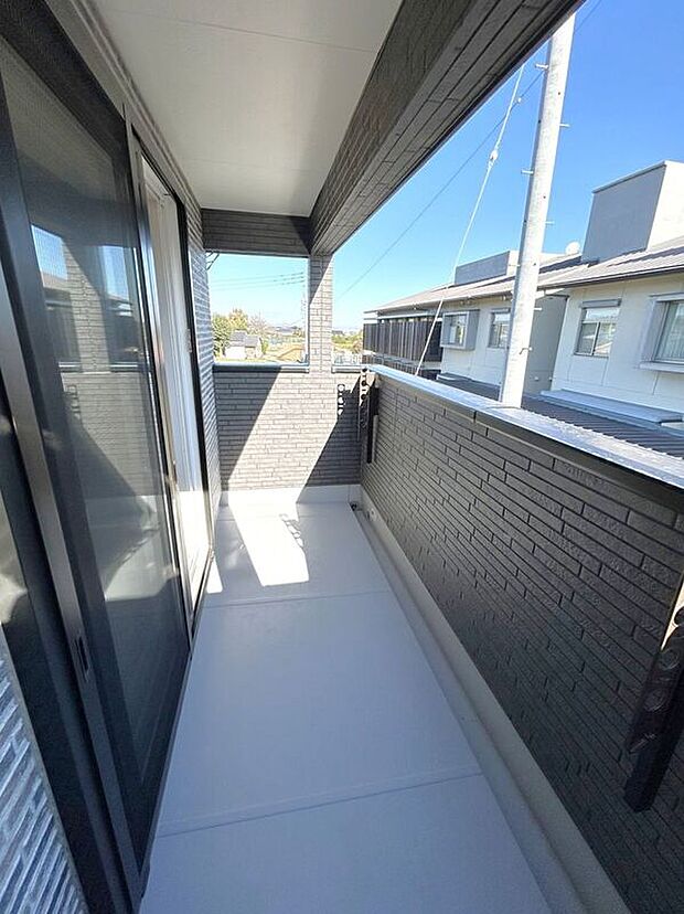 【バルコニー】☆バルコニー☆天候に左右されにくく使いやすいインナーバルコニー♪